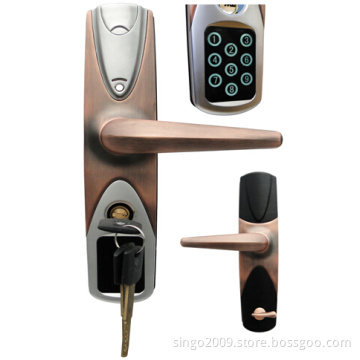 Fingerprint Door Lock + Password + Key for Home Safe